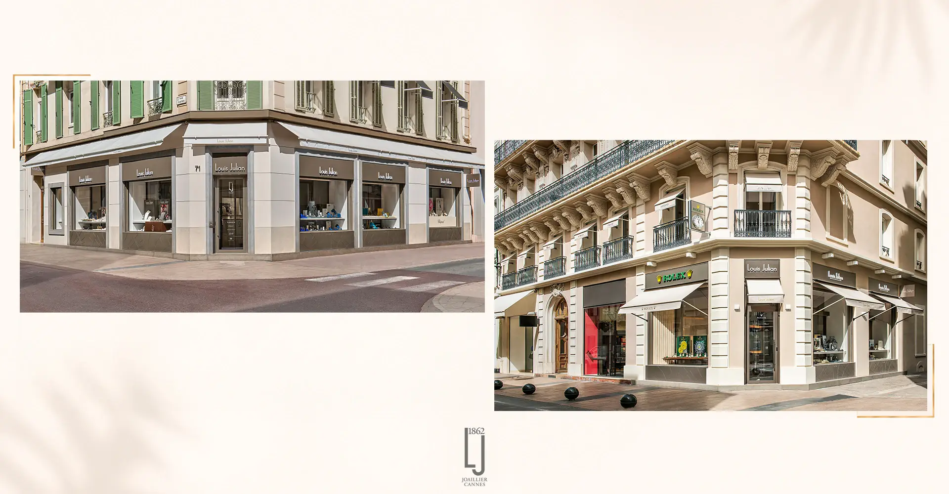 Les boutiques Louis Julian